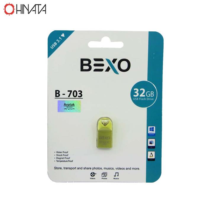 فلش ۳۲ گیگ Bexo B-703 USB3 Silver